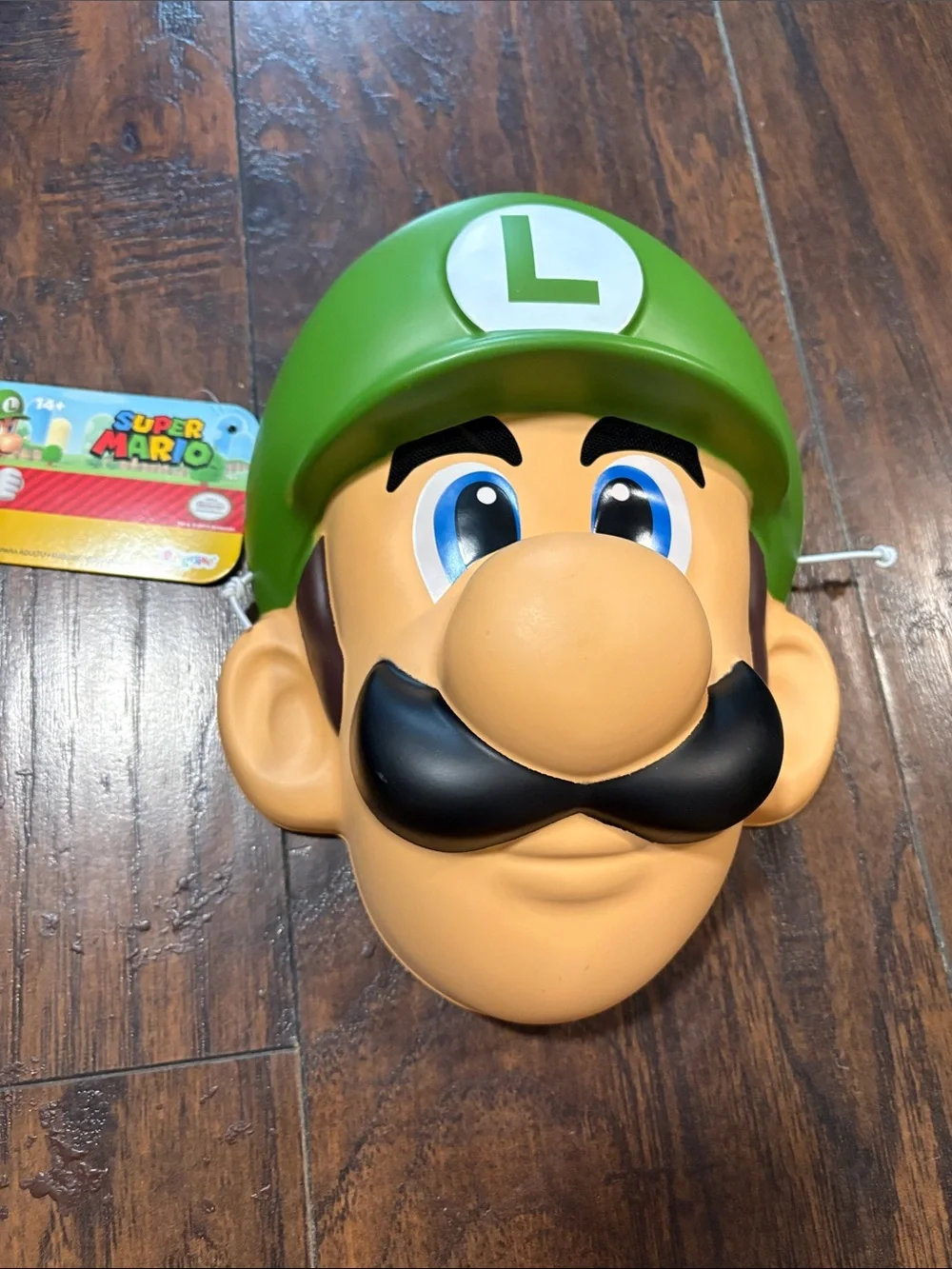 5 Nintendo Super Mario Character Mask Set -Luigi,Yoshi,Mario, Bowser& DonkeyKONG